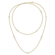 Load image into Gallery viewer, morellato 18k gold plated colori summer  necklace bead 90cm
