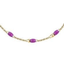 Load image into Gallery viewer, morellato 18k gold plated colori summer  anklet lil bead 23+5cm
