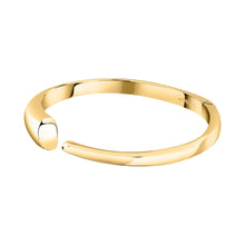 Load image into Gallery viewer, morellato 18k gold plated design bangle (small)  stainless steel yg 56x46mm

