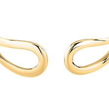 Load image into Gallery viewer, morellato 18k gold plated design bangle stainless steel yg 60x50mm
