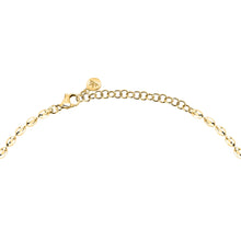 Load image into Gallery viewer, morellato 18k gold plated intrecci necklace stainless steel yg 40+5cm
