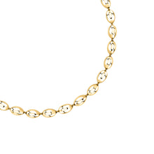 Load image into Gallery viewer, morellato 18k gold plated intrecci bracelet stainless steel yg 16+3cm
