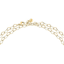 Load image into Gallery viewer, morellato 18k gold plated intrecci necklace stainless steel yg 90cm
