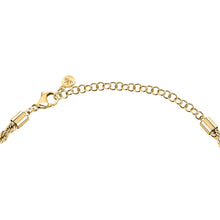 Load image into Gallery viewer, morellato 18k gold plated intrecci necklace stainless steel yg 38+7cm
