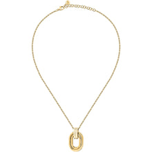 Load image into Gallery viewer, morellato 18k gold plated vintage bold necklace stainless steel gold plated 40+5cm
