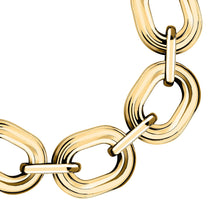 Load image into Gallery viewer, morellato 18k gold plated vintage bold bracelet stainless steel gold plated 17+3cm

