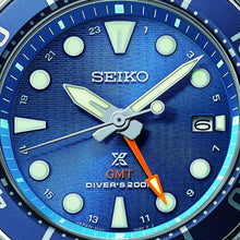 Load image into Gallery viewer, seiko prospex aqua &#39;sumo&#39; solar gmt diver
