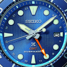 Load image into Gallery viewer, seiko prospex aqua 'sumo' solar gmt diver
