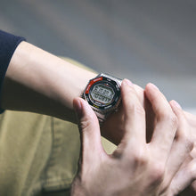 Load image into Gallery viewer, seiko red digital alarm chronograph
