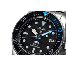 Load image into Gallery viewer, seiko prospex solar padi edition black  dial 38.5mm, 200m silicon strap  watch
