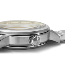Load image into Gallery viewer, seiko prospex automatic alpinist modern re-interpretation ivory dial, 38mm 20 bar, bracelet watch
