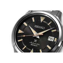 Load image into Gallery viewer, seiko prospex automatic alpinist modern re-interpretation grey dial, 38mm 20 bar, bracelet watch
