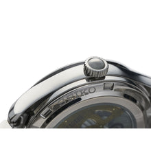 Load image into Gallery viewer, seiko presage zen garden  34mm cream dial  automatic stainless steel bracelet watch
