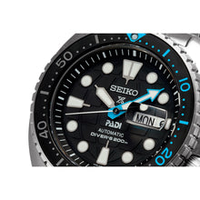 Load image into Gallery viewer, seiko prospex padi edition automatic black  dial 45mm, 200m bracelet  watch
