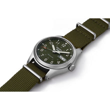 Load image into Gallery viewer, seiko seiko 5 sports field watch automatic green  dial, 39.4mm, 10bar, nylon strap  watch
