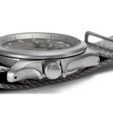 Load image into Gallery viewer, seiko seiko 5 sports concrete  automatic silver dial, 40mm, 10bar, nylon  watch
