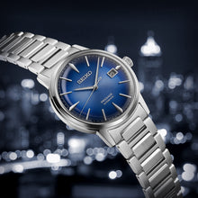 Load image into Gallery viewer, seiko presage cocktail time: �the aviation� stainless steel watch
