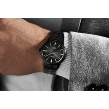 Load image into Gallery viewer, seiko presage cocktail time: �the black velvet� black ion plated watch
