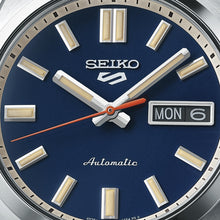 Load image into Gallery viewer, seiko 5 sports snxs reinterpretation blue dial classic sports
