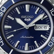 Load image into Gallery viewer, seiko 5 sports snzh reinterpretation bluetone redux
