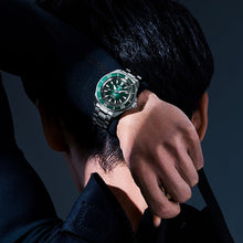 Load image into Gallery viewer, seiko prospex padi 60th anniversary 4r compact mechanical diver&#39;s watch in green

