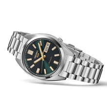 Load image into Gallery viewer, seiko 5 sports snxs vintage gold collection � in 'green tie'
