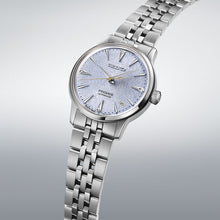 Load image into Gallery viewer, seiko presage 'frozen skydiving' diamond cocktail time 34mm stainless steel bracelet watch
