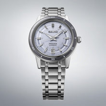 Load image into Gallery viewer, seiko presage style 60s in silvery violet bracelet watch
