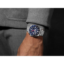 Load image into Gallery viewer, seiko 5 sports &#39;blueberry&#39; gmt skx re-interpretation
