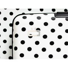 Load image into Gallery viewer, ogon stockholm carbon aluminium credit card holder dot print
