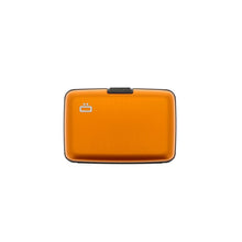 Load image into Gallery viewer, ogon stockholm orange aluminium credit card holder
