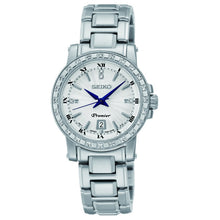 Load image into Gallery viewer, seiko premier ladies diamond bracelet watch
