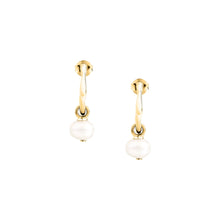 Load image into Gallery viewer, morellato silver perla earring silv925 yg pearl 6-6.5mm
