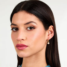 Load image into Gallery viewer, morellato silver perla earring silv925 yg pearl 6-6.5mm

