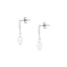 Load image into Gallery viewer, morellato silver perla earring silv925 yg pearl 6-6.5mm
