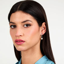 Load image into Gallery viewer, morellato silver perla earring silv925 yg pearl 6-6.5mm
