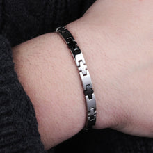 Load image into Gallery viewer, sector basic bracelet st.steel black pvd 225mm
