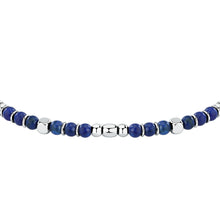 Load image into Gallery viewer, sector jewels basic bracelet with lazurite &amp; hematite 19+3cm
