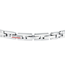 Load image into Gallery viewer, sector jewels basic bracelet brushed &amp; shiny ss 19+3cm
