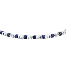 Load image into Gallery viewer, sector basic bracelet stainless steel lasurite blue 19+3cm

