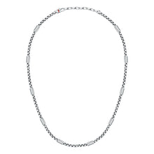 Load image into Gallery viewer, sector basic necklace. polished stainless steel 55cm

