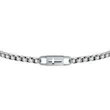 Load image into Gallery viewer, sector basic bracelet stainless steel  &amp;  crostainless steel charm 22cm
