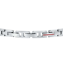 Load image into Gallery viewer, sector basic bracelet with antigue finishing stainless steel 21cm
