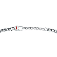 Load image into Gallery viewer, sector basic bracelet with tag vintage finishing stainless steel 22cm
