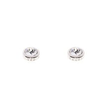 Load image into Gallery viewer, ted baker-crystal stud earring silver
