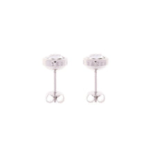 Load image into Gallery viewer, ted baker-crystal stud earring silver
