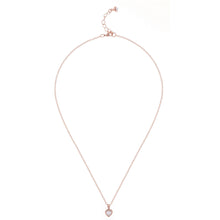 Load image into Gallery viewer, ted baker-crystal heart pendant rose gold
