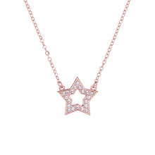 Load image into Gallery viewer, shakera: enchanted star pendant rose gold
