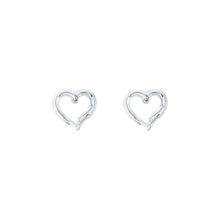 Load image into Gallery viewer, ted baker-: layered heart stud earring
