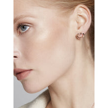 Load image into Gallery viewer, ted baker- layered heart stud earring
